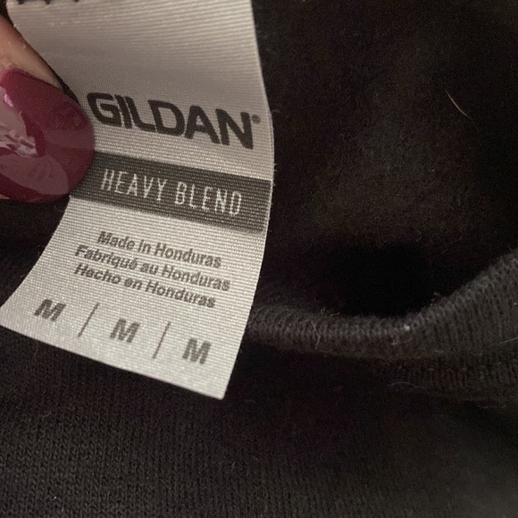 🎄Gildan Merry & Bright Colorful Christmas Sweatshirt Merry Christmas Size M - Picture 4 of 8